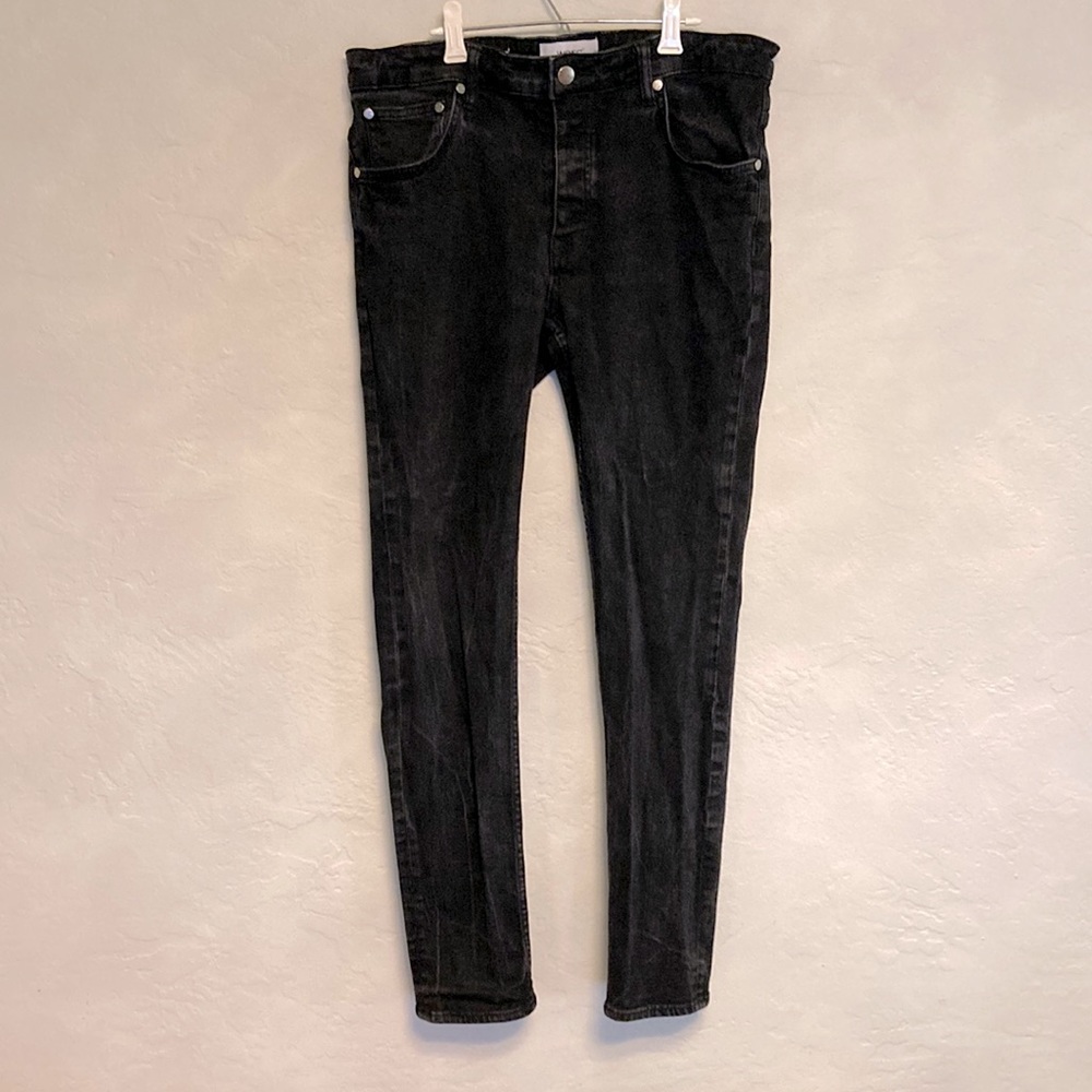 Slim Fit Black Jeans